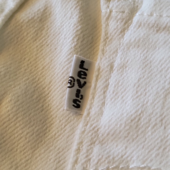 Levi's Women Skinny Jeans - White and Light Blue - Picture 10 of 10